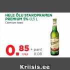 HELE ÕLU STAROPRAMEN
PREMIUM 