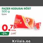 Allahindlus - FAZER KODUSAI RÖST
500 g