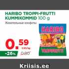 Allahindlus - HARIBO TROPPI-FRUTTI
KUMMIKOMMID 100 g