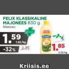 FELIX KLASSIKALINE
MAJONEES 830 g