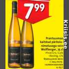 Allahindlus - Prantsusmaa
kaitstud päritolunimetusega
vein
Wolfberger, 75 cl