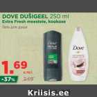 Allahindlus - DOVE DUŠIGEEL 250 ML