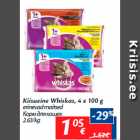 Kiisueine Whiskas, 4 x 100 g
