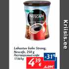 Allahindlus - Lahustuv kohv Strong,
Nescafe, 250 g
