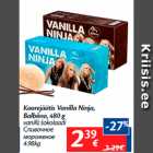 Allahindlus - Koorejäätis Vanilla Ninja,
Balbiino, 480 g

