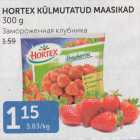 HORTEX KÜLMUTATUD MAASIKAD 300 G