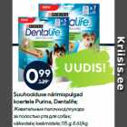 Suuhoolduse närimispulgad
koertele Purina, Dentalife

