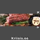 Ljulja kebab veiselihast;
 1 kg