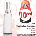 Allahindlus - Viin Kalashnikov Premium, 4О%, 70cl