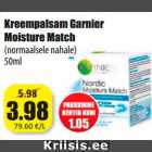 Allahindlus - Kreempalsam Garnier
Moisture Match