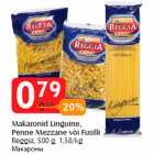 Allahindlus - Makaronid Linguine,
Penne Mezzane või Fusilli