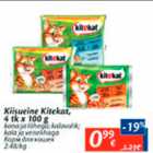 Allahindlus - Kiisueine Kitekat, 4 tk x 400 g