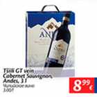 Allahindlus - Tšilli GT vein Cabernet Sauvignon, Andes, 3 l