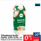 Allahindlus - Täispiimast keefir Farmi, 3,8% - 4,2%, 1 l