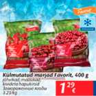 Allahindlus - Kulmutatud marjad Favorit, 400 g