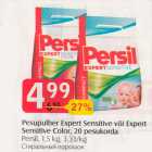 Pesupulber Xpert Sensitive või Expert Sensitive Color, 20 pesukorda