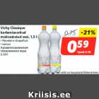 Allahindlus - Vichy Classique
karboniseeritud
maitsestatud vesi, 1,5 l