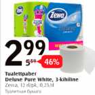 Tualettpaber Deluxe Pure White