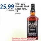 Alkohol - Viski Jack Daniel´s Black Label