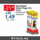 Allahindlus - Biskvitikook Kinder Pingui 3+1, 120 g