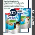 Suud hooldavad närimispulgad
koertele Purina, Dentalife
