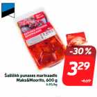 Allahindlus - Šašlõkk punases marinaadis
Maks&Moorits, 600 g