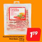 Kuumsuitsutatud peekon
Rimi Basic, 200 g