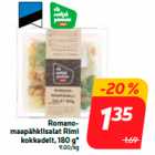 Allahindlus - Romanomaapähklisalat
Rimi
kokkadelt, 180 g*