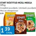 START RÖSTITUD MÜSLI MEEGA 375 G