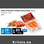 MAKS & MOORITS PRISKE GRILLVORST 400 G