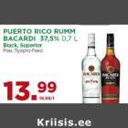 PUERTO RICO RUMM
BACARDI