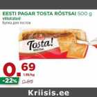 Allahindlus - EESTI PAGAR TOSTA RÖSTSAI