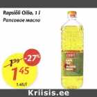 Allahindlus - Rapsiõli Oilio, 1 l