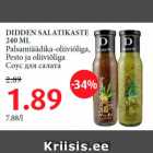 Allahindlus - DIDDEN SALATIKASTE
240 ML