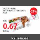 Allahindlus - FAZER FRESH
PUUVILJALEIVAKE 280 G