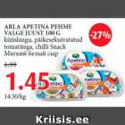 Allahindlus - ARLA APETINA PEHME
VALGE JUUST 100 G