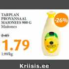 TARPLAN
PROVANSAAL
MAJONEES 900 G