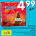 Allahindlus - Almondy sügavkülmutatud mandikook Daimiga, 400 g