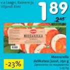 Allahindlus - Mozzarella delikatess juust, 250 g