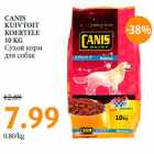 CANIS
KUIVTOIT
KOERTELE
10 KG