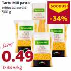 Allahindlus - Tartu Mill pasta