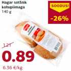 Allahindlus - Hagar sotšnik
kohupiimaga
140 g