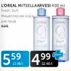 LOREAL MITSELLARVESI 400 ML