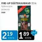 FIRE-UP SÜÜTEKUUBIKUD 72 tk