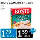 BOSTO BASMATI RIIS 4 X 125 G