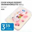 COOP KOKAD DESSERT VAARIKAHÕRGUTIS 600 G