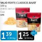 VALIO FORTE CLASSICO JUUST 100 G