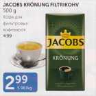 JACOBS KRÖNUNG FILTRIKOHV 500 G