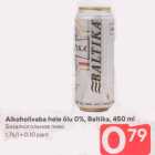 Alkoholivaba hele õlu 0%, Baltika, 450 ml