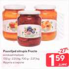 Puuviljad siirupis Fructo